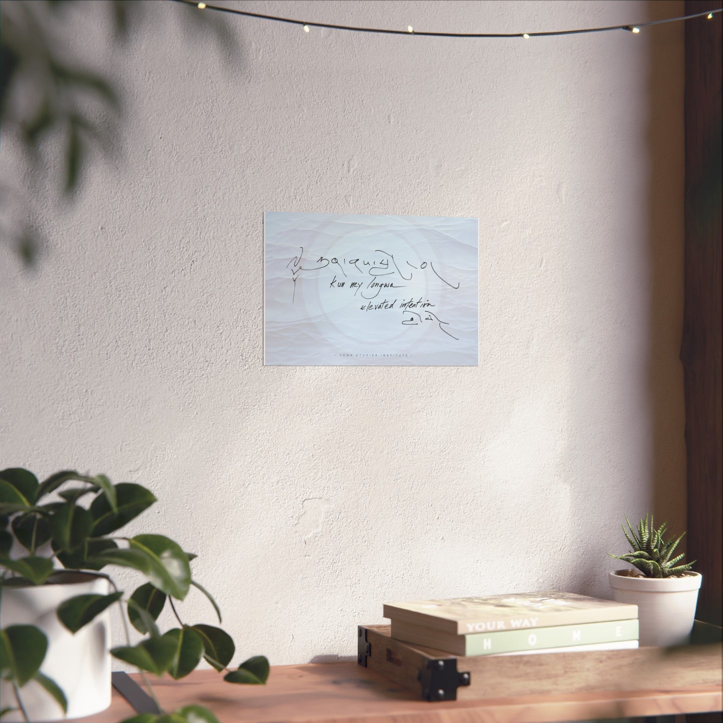 Prints: Elevated Intention - Key Art Background