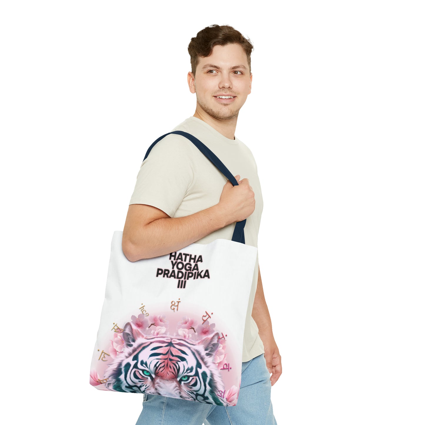 Cherry Blossom Tiger Tote (AOP)