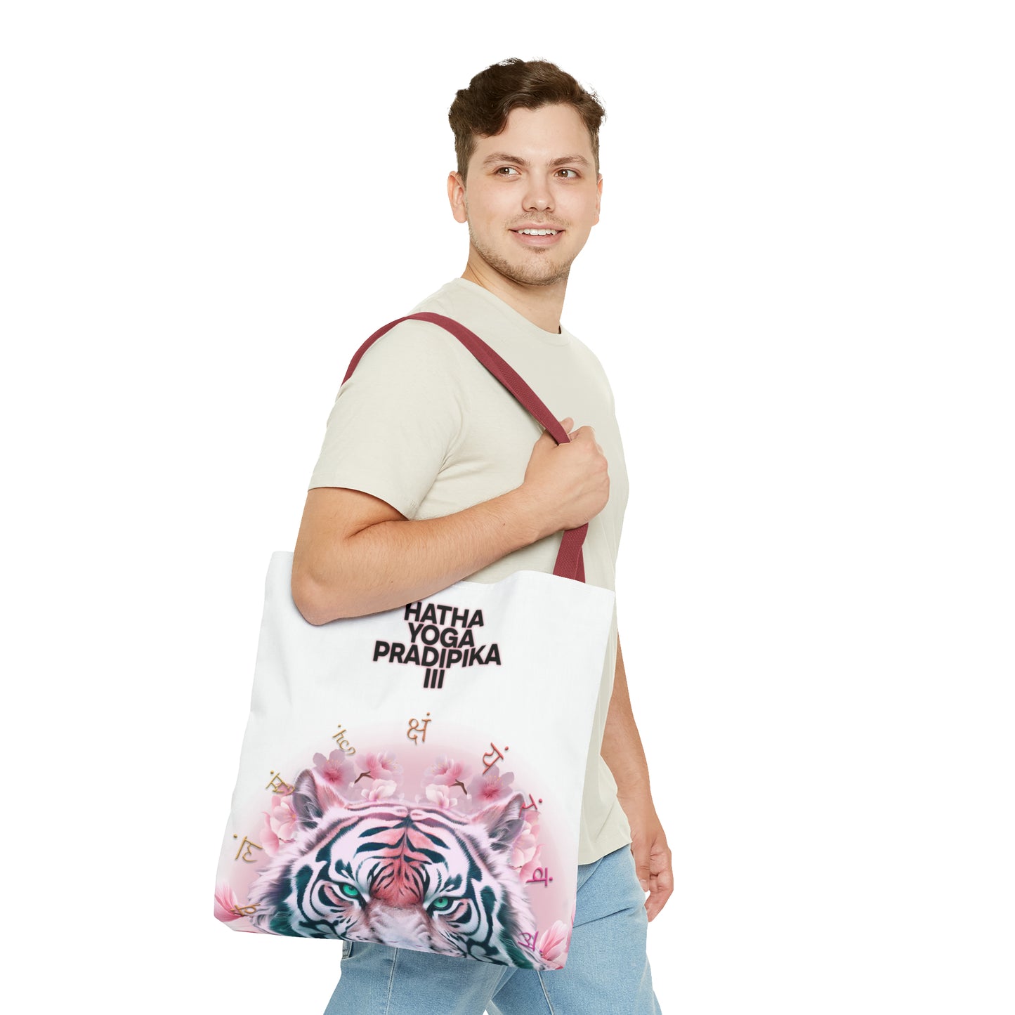 Cherry Blossom Tiger Tote (AOP)