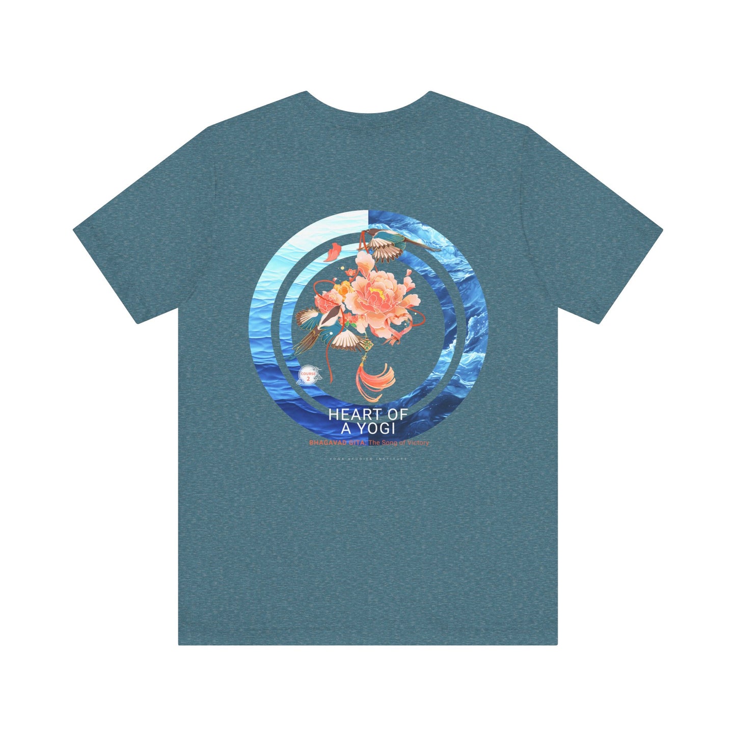 Heart of a Yogi - Unisex Jersey Short Sleeve Tee [BG2]