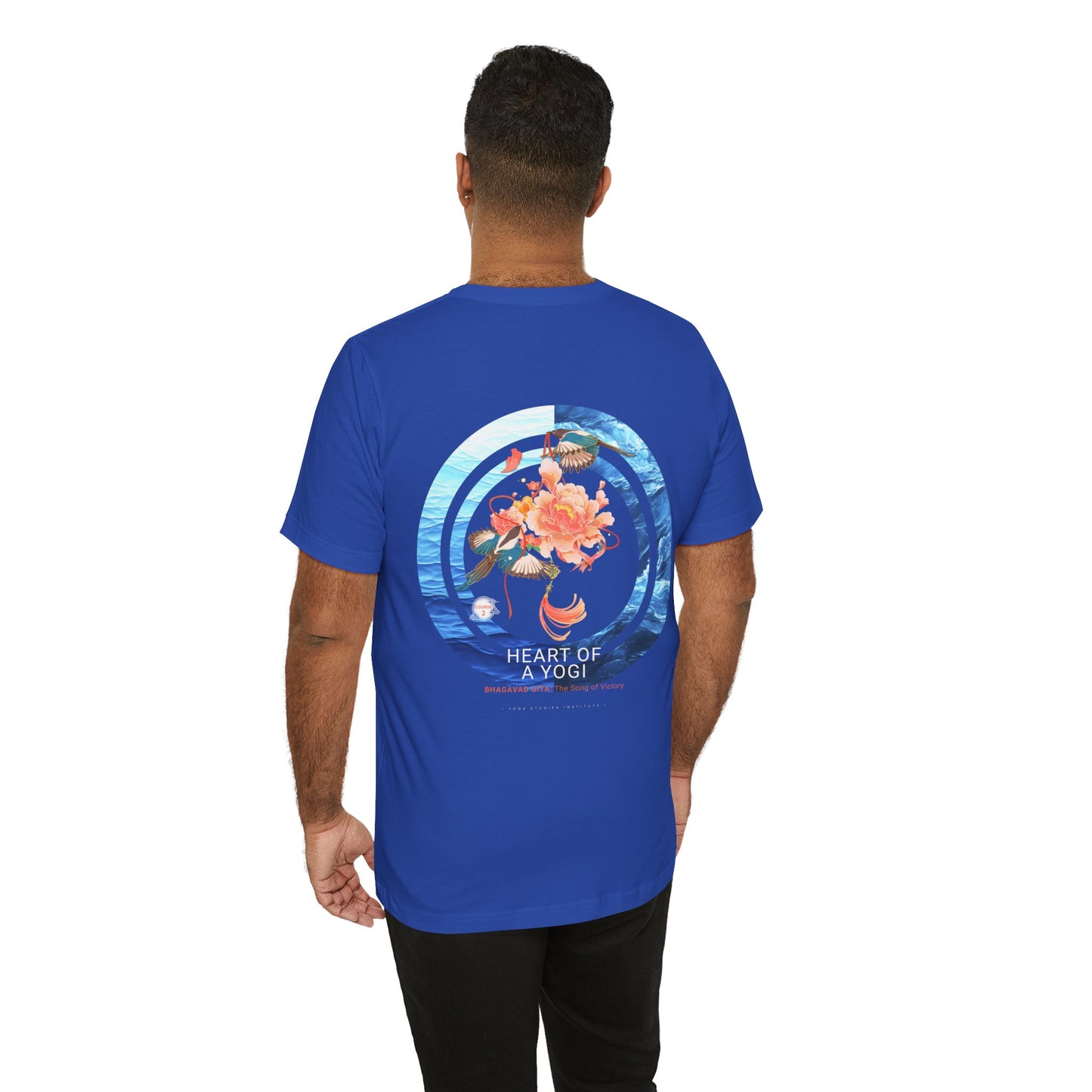 Heart of a Yogi - Unisex Jersey Short Sleeve Tee [BG2]
