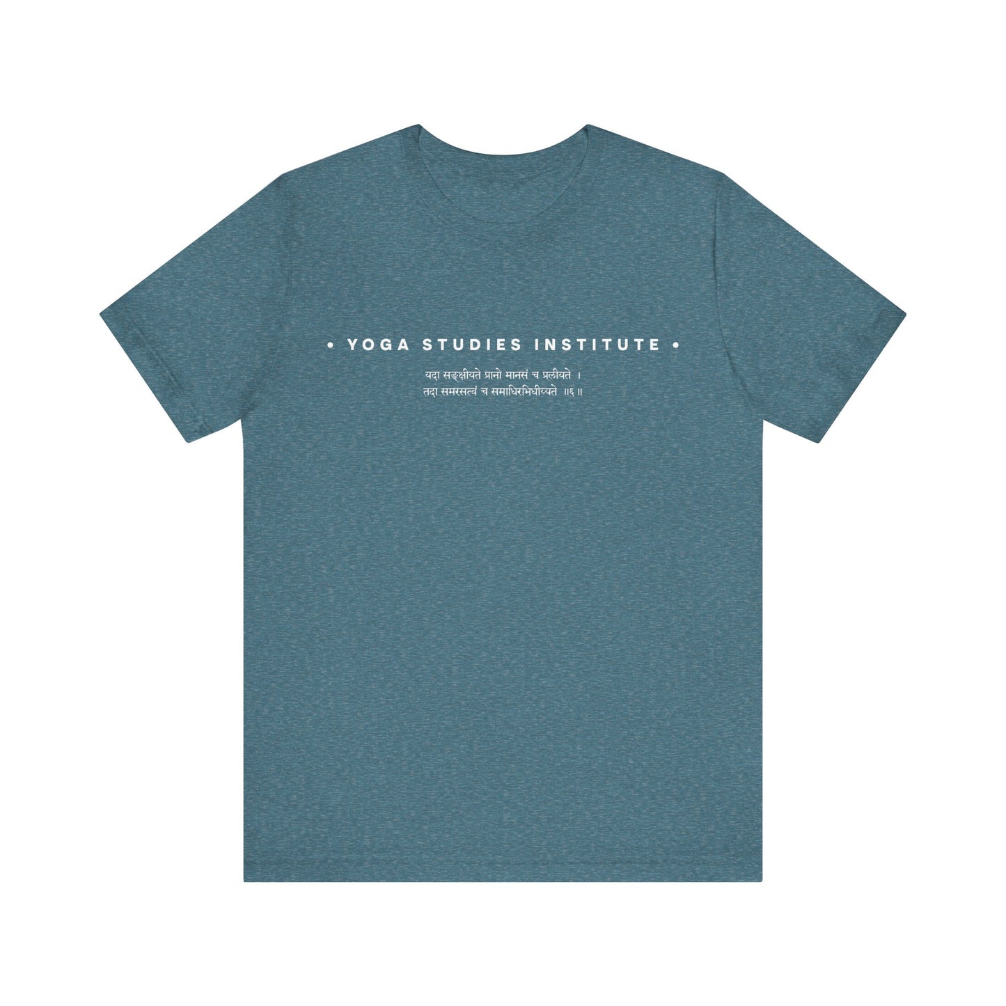Heart of a Yogi - Unisex Jersey Short Sleeve Tee [BG2]