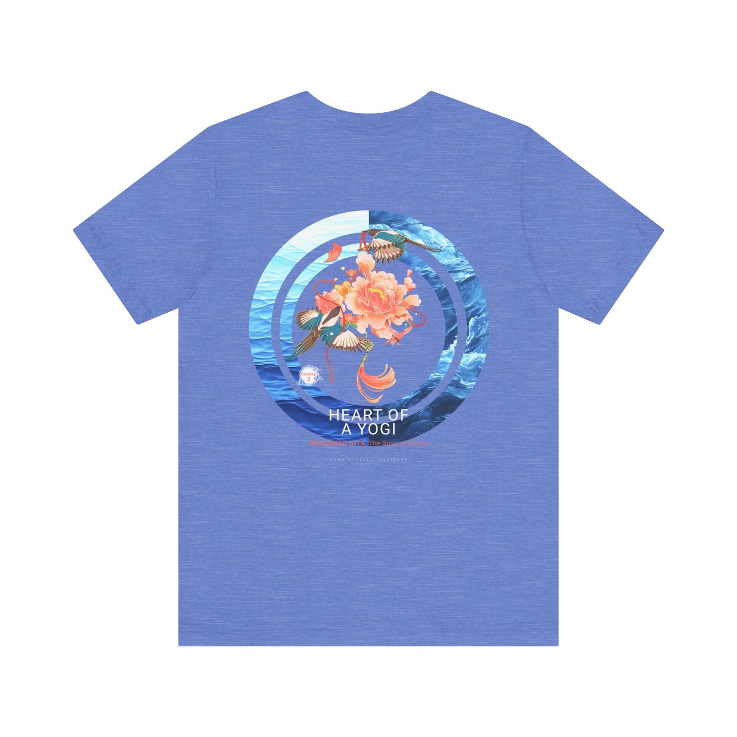 Heart of a Yogi - Unisex Jersey Short Sleeve Tee [BG2]