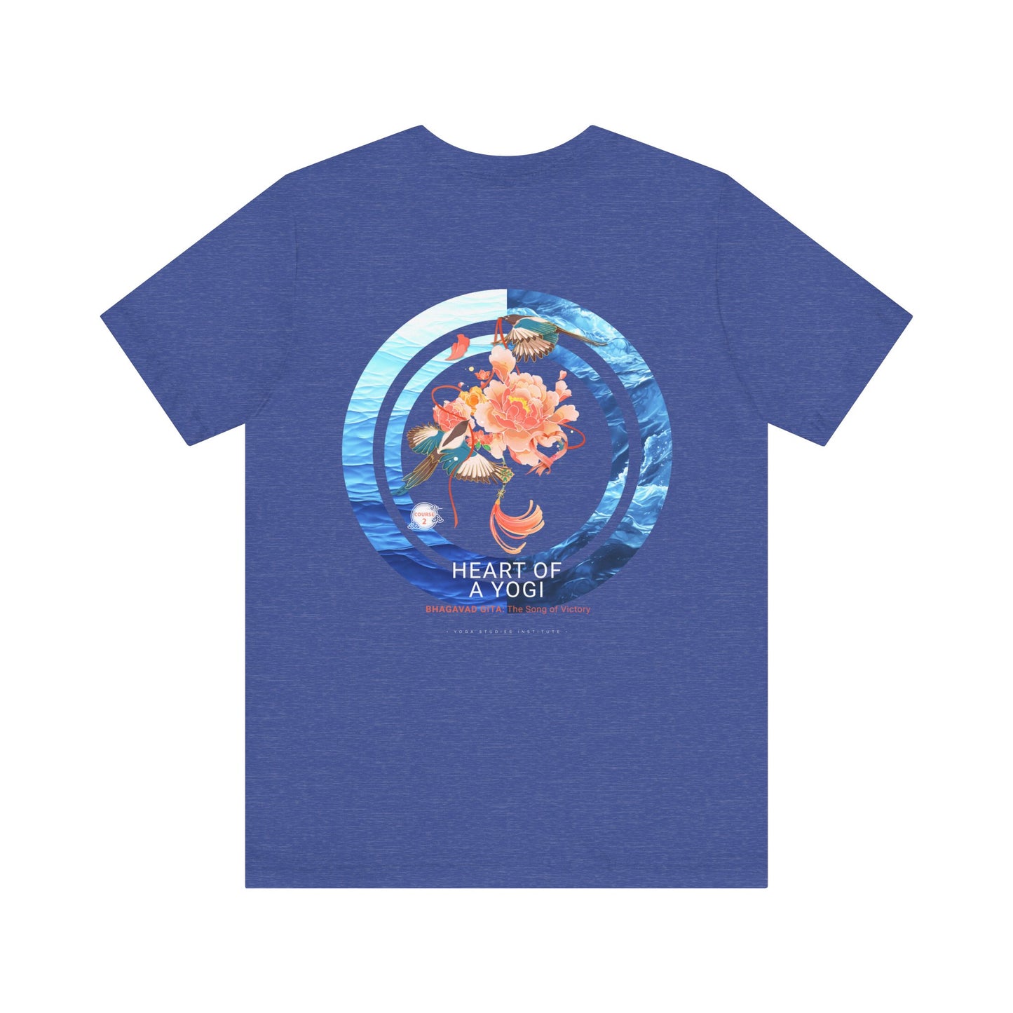 Heart of a Yogi - Unisex Jersey Short Sleeve Tee [BG2]